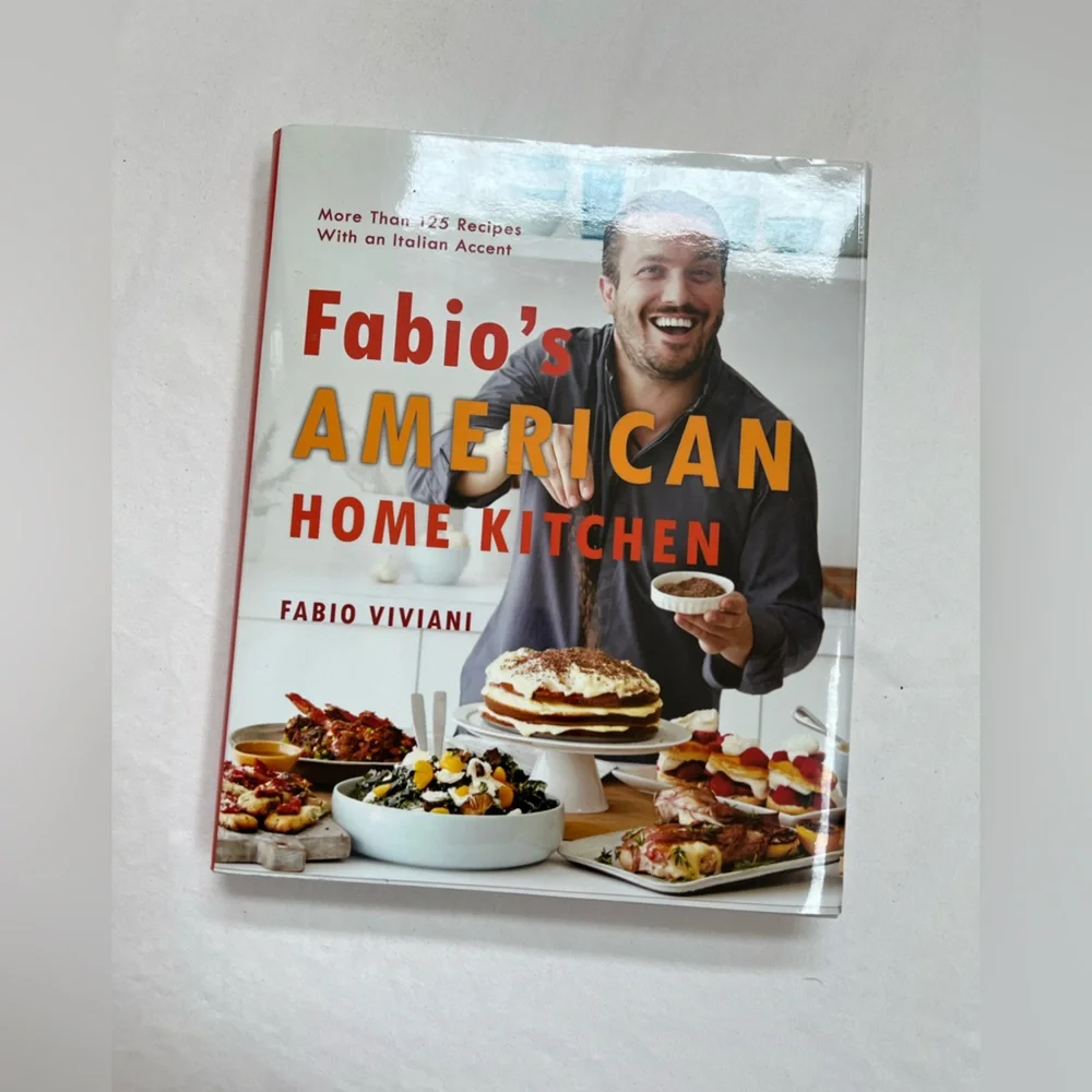 Bobby Flay Fabio Vivani 2 Cookbooks Boy Gets Grill Fabio's American Home Kitchen